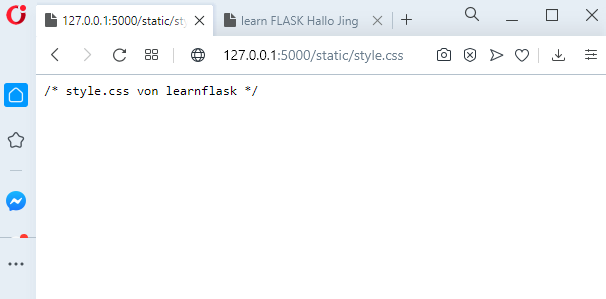 Flask - style.css